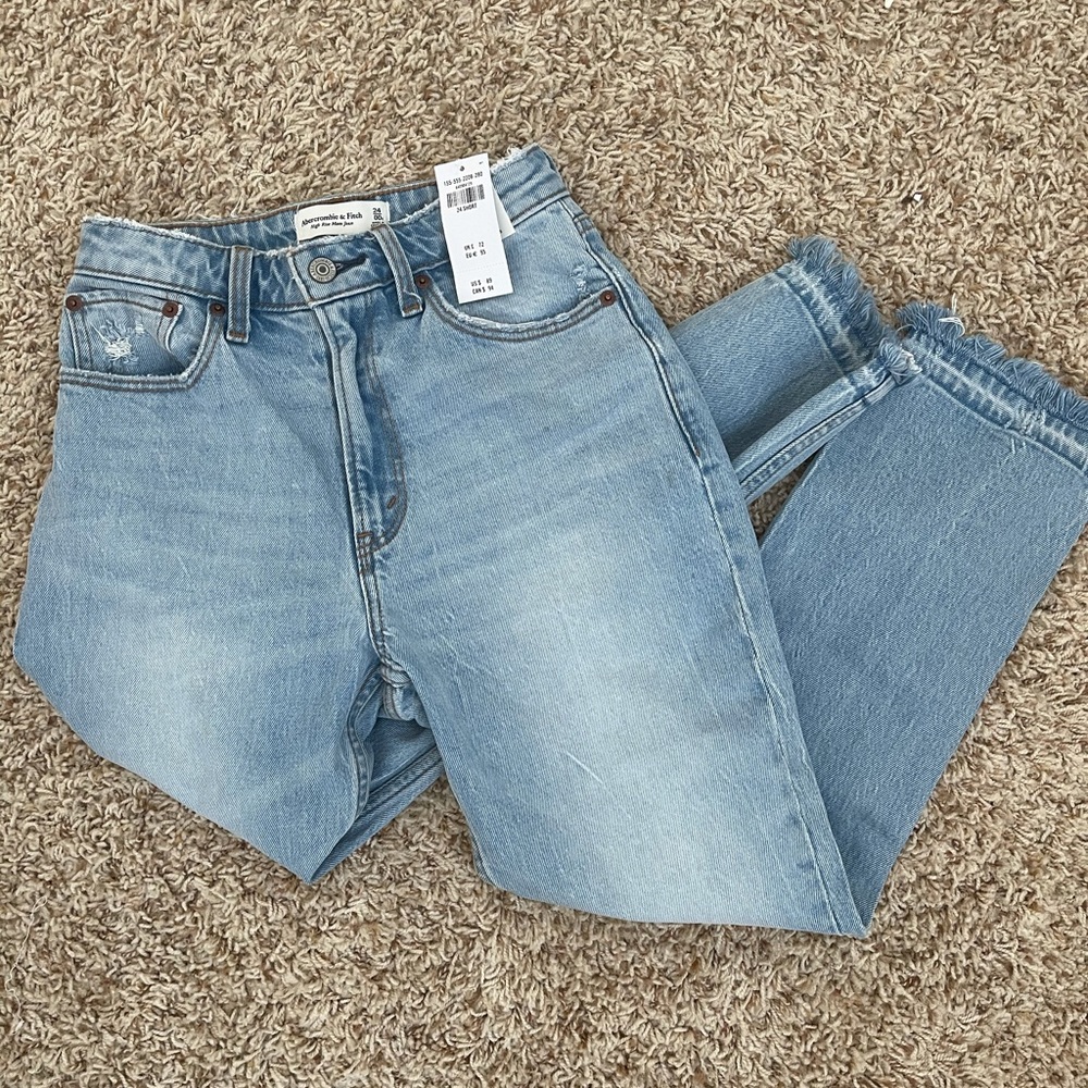 Abercrombie Curve Love Mom Jeans